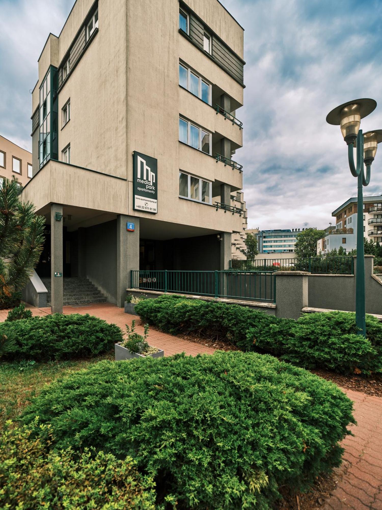 Apartamenty Media Park Warszawa Exteriör bild